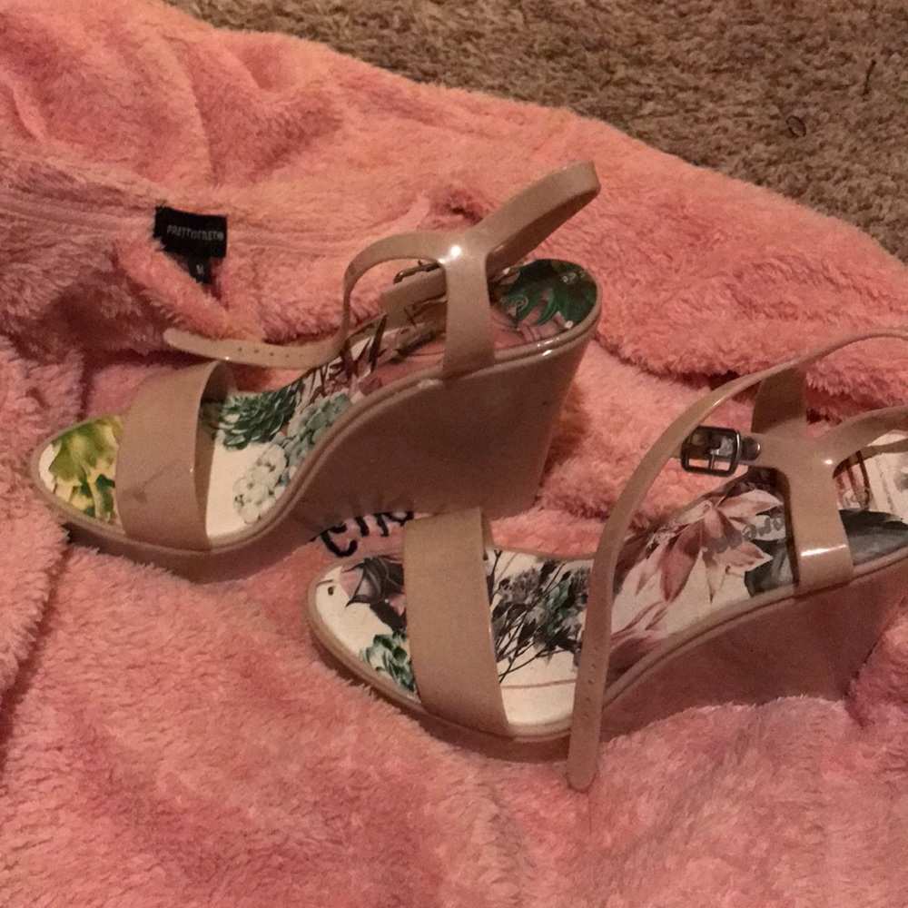 Nude Jelly Wedges (SOLD)